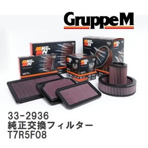 [GruppeM] K&N оригинальный сменный фильтр Peugeot RCZ T7R5F08 14-17 [33-2936]