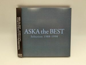 T【テ4-68】【送料無料】ASKA the BEST Selection 1988-1998/ベストアルバム/全14曲/邦楽/はじまりはいつも雨 他/帯有/※傷有