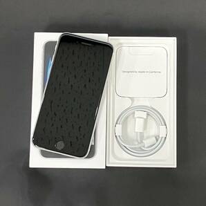 【中古 美品】SIMフリー iPhoneSE 第2世代 64GB ホワイト MHGQ3J/A バッテリー最大容量81% 利用制限〇 au版の画像7