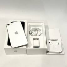 【中古 美品】国内版SIMフリー 第2世代 iPhone SE 2 64GB ホワイト MX9T2J/A SE2_画像1