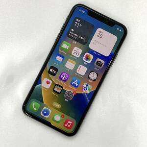 【中古 訳あり】SIMフリー iPhoneX 64GB スペースグレイ MQAX2J/A 利用制限〇 softbank版