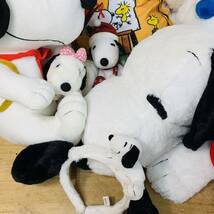 XX37260 まとめ売り PEANUTS ピーナッツ SNOOPY スヌーピー ぬいぐるみ マスコット_画像5