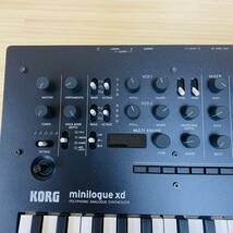 ZZ37298-800 現状品 KORG minilogue xd シンセサイザー ソフトケース付き_画像5