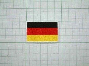 ■ ドイツ 国旗 ワッペン 小 ヨーロッパ Germany ■ アイロン接着OK