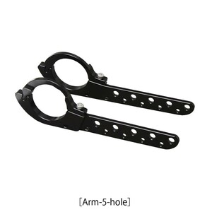 [レックマウント]リペアパーツ(補修パーツ）両持ちナロー用アーム 5穴 31.8mm (左右1ペア)【Arm-5-hole】