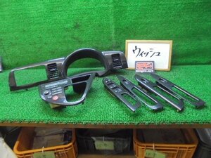 9FC1141 UC5-1)) トヨタ ウィッシュ ZNE10G 前期型 X Sパッケージ 純正 カーボン調パネルセット