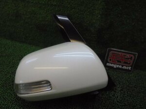 9EN3068CB4 ) トヨタ エスティマ G GSR50W/GSR55W 純正 ウィンカー付き電格サイドドアミラー右　カプラ9P　ブルーレンズ