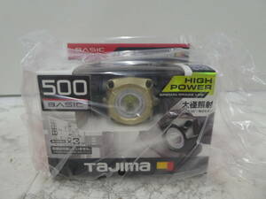 ☆ ④ TAJIMA タジマ LE-M501D LEDヘッドライト 大径照射 マグネット付き 新品未開封 1円スタート ☆