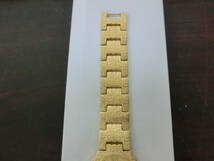 ☆Hari Corinne FINE GOLD DIAL 999.9 金 ゴールド 2針 石付 アナログ 電池切れ 同梱不可 1円スタート☆_画像2