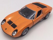 1/34 ランボルギーニ ミウラ P400 SV お得な4色コンプリートセット スーパーカー ミニカー スプリントヴェローチェ Lamborghini Miura_画像5