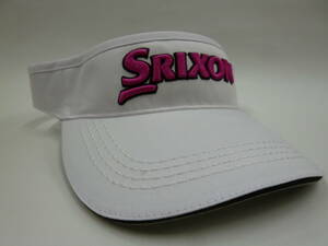 { new goods }*2024 new color * Dunlop * Srixon visor * Tour Pro have on *SMH3331X * Japan regular goods * white pink 