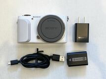 Sony NEX-3N デジタルミラーレス一眼　ホワイト ボディのみ　動作確認済_画像1