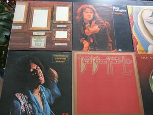 洋楽 ROCK LP レコード まとめて10枚セット ELP JIMI HENDRIX JEFF BECK ERICK CLAPTON RORY GALLAGHER 　etc.