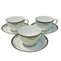 【Noritake/ノリタケ】ONTARIO/オンタリオ カップ&ソーサー 3客おまとめ 3763★_画像1