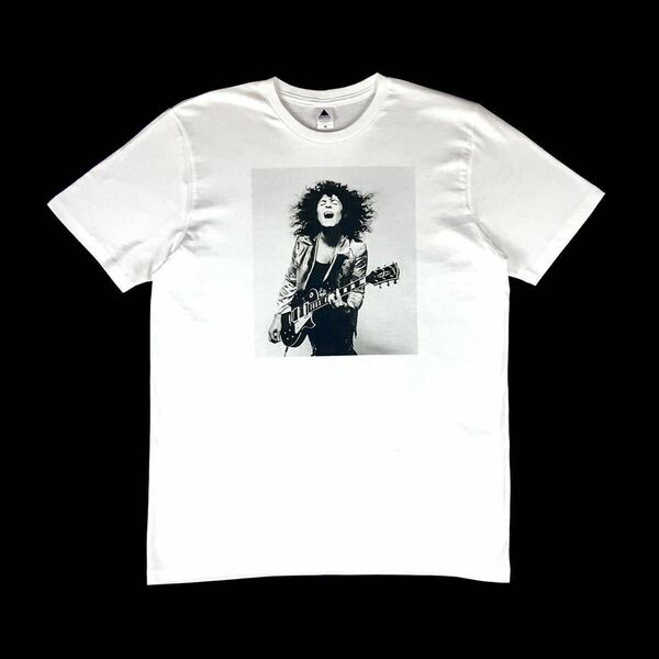 新品 マークボラン T.Rex Tレックス 70年代 デヴィッドボウイ グラム ロック バンド レスポール ギタリスト Tシャツ オーバーサイズ XL(LL)