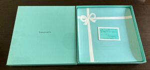 未使用 ★TIFFANY＆Co. ティファニー ブルーボックス ブルーリボン スクエアプレート 24cm 角皿 正方形 ★即決★送料無料