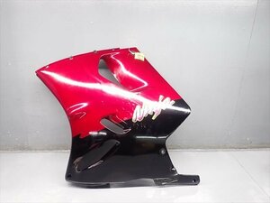 β240220-2 カワサキ ZZ-R1100 ZZR ZX-11 ZXT10D (H11年式) 純正 サイド アンダーカウル 右 破損有り！