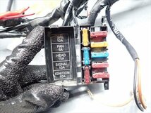 β240226-1 ヤマハ マジェスティ125FI LPRSE (H20年式) 動画有 純正 メインハーネス 配線 断線有り！_画像5