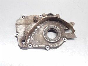 εFV12-138 Kawasaki Zephyr 400 ZR400C C4 ZEPHYR Heisei era 4 year engine Transmission case cover destruction . less!