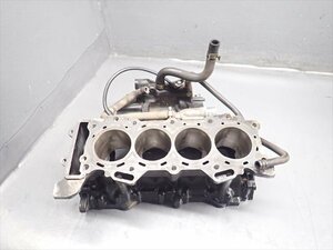 εFV11-324 カワサキ ZX-6R ZX6R JKAZX4P197A 平成19年式 エンジン クランクケース 上部 シリンダーブロック 破損無し！