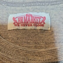 送料込 HOLLYWOOD RANCH MARKET Stretch Fraise Half Sleeve TEE size 4《ハリウッドランチマーケット》 OATMEAL_画像4