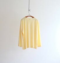 即完売 MAATEE&SONS Ex Washi Basque Shirt size 3《マーティーアンドサンズ》別注 和紙 バスク シャツ YELLOW _画像3