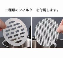 ジューサー 手動 果物 ハンドジューサー 搾り器 しぼり機 フルーツ 野菜 手搾り ニンニクおろし 効率 ポテトサラダ フレッシュ ジュース_画像4