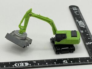 トミカ 油圧ショベル グリーン マグネット パワー 1994年 ミニカー おもちゃ 当時物 現状品 希少品 レトロ プレゼント