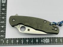 spyderco cpm m4 ナイフ スパイダルコ Taiwan _画像8