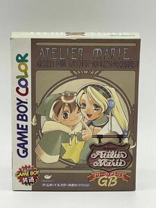 美品 マリーのアトリエ ゲームボーイカラー GAMEBOY COLOR 当時物 現状品 希少品 レトロ ゲームソフト