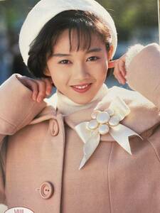 未使用 アイドル 浅香唯 渡辺美奈代 水着 酒井法子など ダイアリーノート 1988年 明星 付録 お宝 当時物 現状品 希少品 レトロ