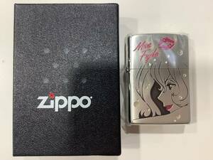 6.9 1円〜 未使用保管品 ZIPPO ルパン三世 不二子 アフターシャワー 立体 ジッポ ライター