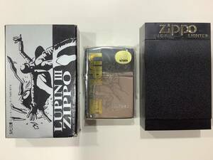 6.19 1円〜 未使用保管品 ZIPPO ジッポー オイルライター ルパン三世 シリアルNo.7845