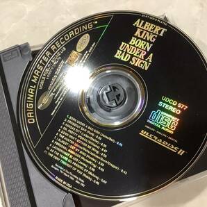 1円〜 MFSL ゴールドCD ALBERT KING / BORN UNDER A BAD SIGN (UDCD 577) 24K-GOLD CD 動作確認済の画像4