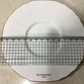 1円〜 比較的美品 GIVENCHY「ジバンシー カップ＆ソーサー」YAMAKA ホワイト/金彩 長期棚保管品の画像10