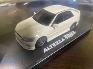 レア 1/43 京商 トヨタ アルテッツァ ALTEZZA 280T トムスエアロ ミニカー ホワイト 旧車 リアル モデル コレクション