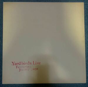 Yardbirds Live featuring Jimi Page mega rare Japan vintage early OG label orig red stamped cover tmoq tmq bootleg ブート Ex+/Ex+