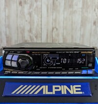 アルパイン 中級モデル CDA-7873J LOUDNESS bass enjine Max tune SQ 45W×4 高音質 旧車 昭和 ALPINE_画像2