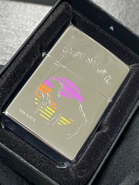 zippo CAMEL 限定品 ヴィンテージ 前面刻印 希少モデル 1997年製 キャメル シルバーインナー 1997年製 ケース 保証書付き 