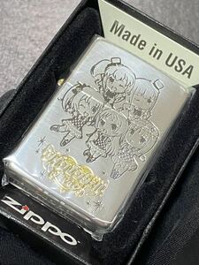 zippo ツインエンジェル Live アニメ 両面加工 希少モデル 2018年製 ケース 保証書付き