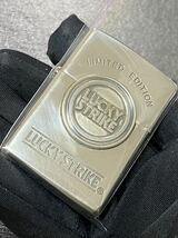 zippo ラッキーストライク 立体メタル 限定品 希少モデル ヴィンテージ 1994年製 LUCKY STRIKE U.S ジッポー シリアルナンバー NO.0594_画像2