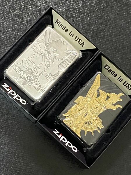 zippo エデンズゼロ 両面デザイン 2点 アニメ 希少モデル 2020年製 EDENS ZERO SHIKI REBECCA ケース 保証書付き