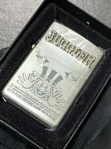 zippo JUGGLER ピエロ 立体メタル ジャグラー 希少モデル ヴィンテージ 1998年製 シルバーインナー 1998年製 ケース 保証書付き