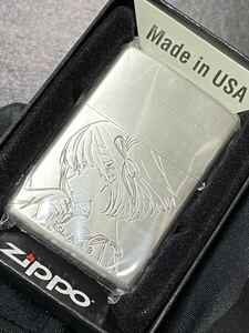 zippo リコリス リコイル 千束&たきな 3面刻印 アニメ シルバー 希少モデル 2023年製 ケース 保証書付き