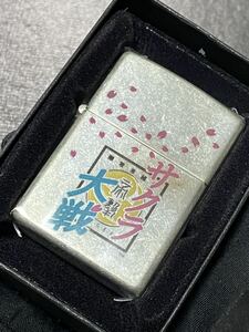 zippo サクラ大戦 帝国華撃団 花組 限定品 希少モデル ヴィンテージ 1997年製 シルバーダスト 特殊加工 シリアルナンバー NO.0079 