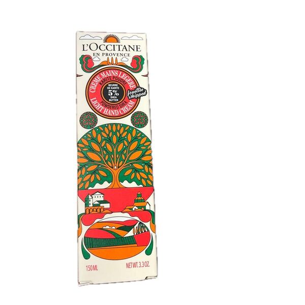 ロクシタン (LOCCITANE) ルミナスパウダー スノーシア ハンドクリーム 150mL 新品未使用 送料込み