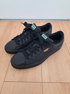 PUMA プーマ BASKET CLASSIC LFS バスケットクラシック LFS 27.5cm 色: BK/TEAM GOLD