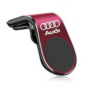 Audi　アウディ　スマホホルダー　レッド　磁石式