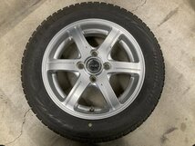 □5899 スタッドレス ブリヂストン BLIZZAK VRX2 155/65R14 ワゴンR タント ムーヴ N-BOX 等 14インチ 4.5J +45 4穴 100 アルミホイール_画像2