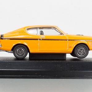 コナミ 絶版名車コレクション vol.4 三菱 ギャラン GTO （ A53C-GR ）1970 オレンジ MITSUBISHI GALANT GTO MR (A53C-GR) 1970の画像5